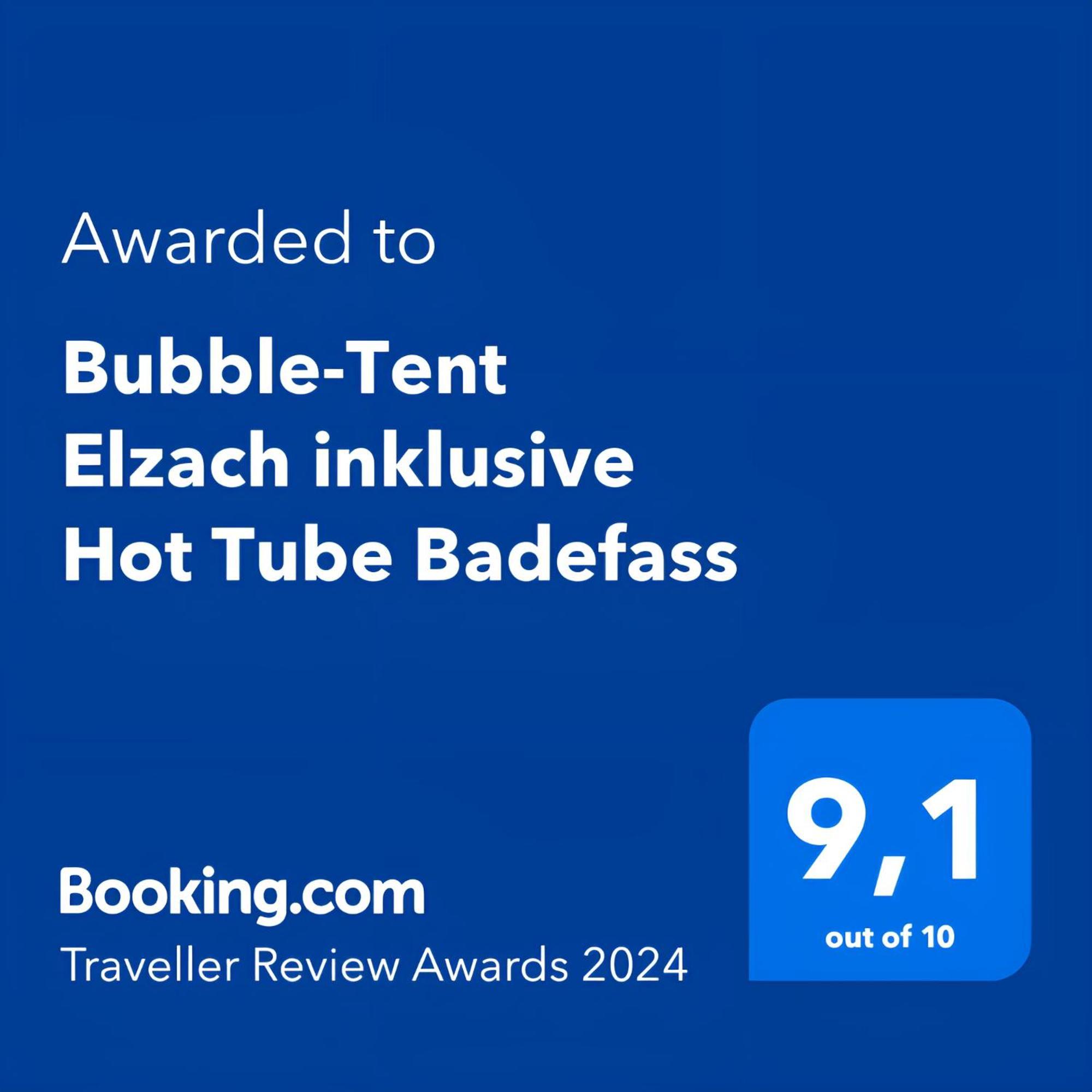 Living Timeless- Bubble Tent Elzach Inklusive Hot Tube Badefass- Schlafen Unterm Sternenhimmel Kültér fotó